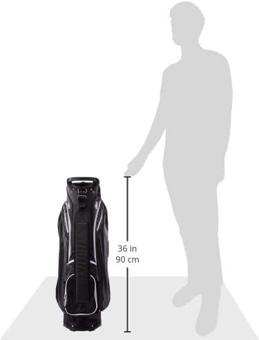 Сумка Golf W-Trolley, сумка для карта, черная, 1,6 кг, без тележки