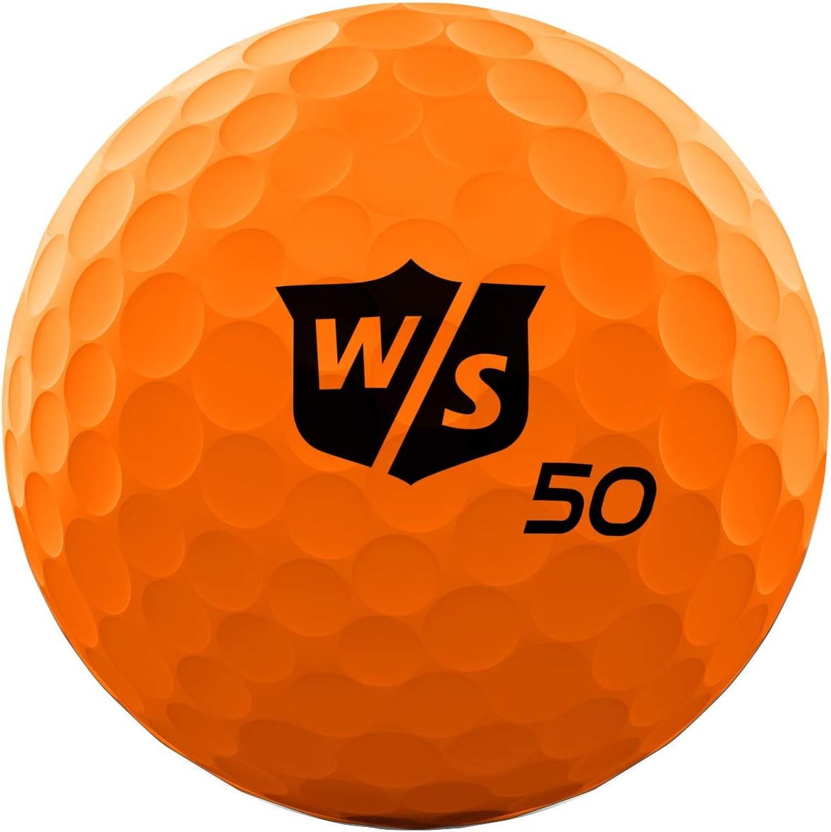 Мяч для гольфа WILSON Staff Fifty Elite, оранжевый