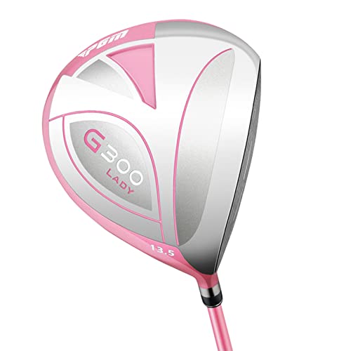 Комплект женский PGM  4 шт - титан, 1 вуд (#1), 2 айрон (#7, SW), 1 паттер с сумка-подставка - правая рука