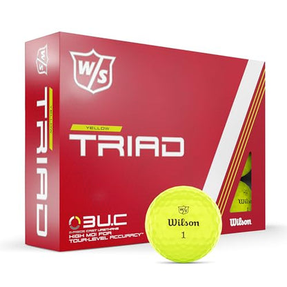 Мячи для гольфа Wilson Staff Triad — 12 шт.