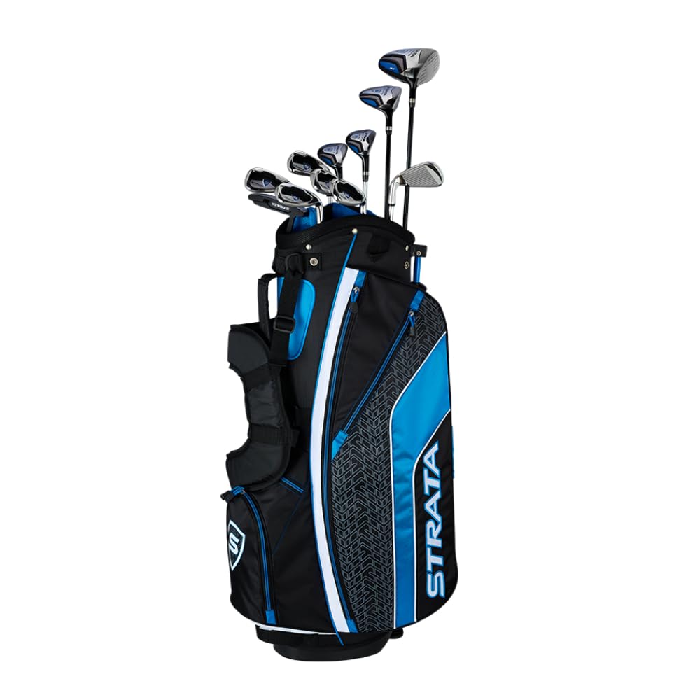 Комплект клюшек Callaway Golf Strata Ultimate 16шт, правая рука, мужской 