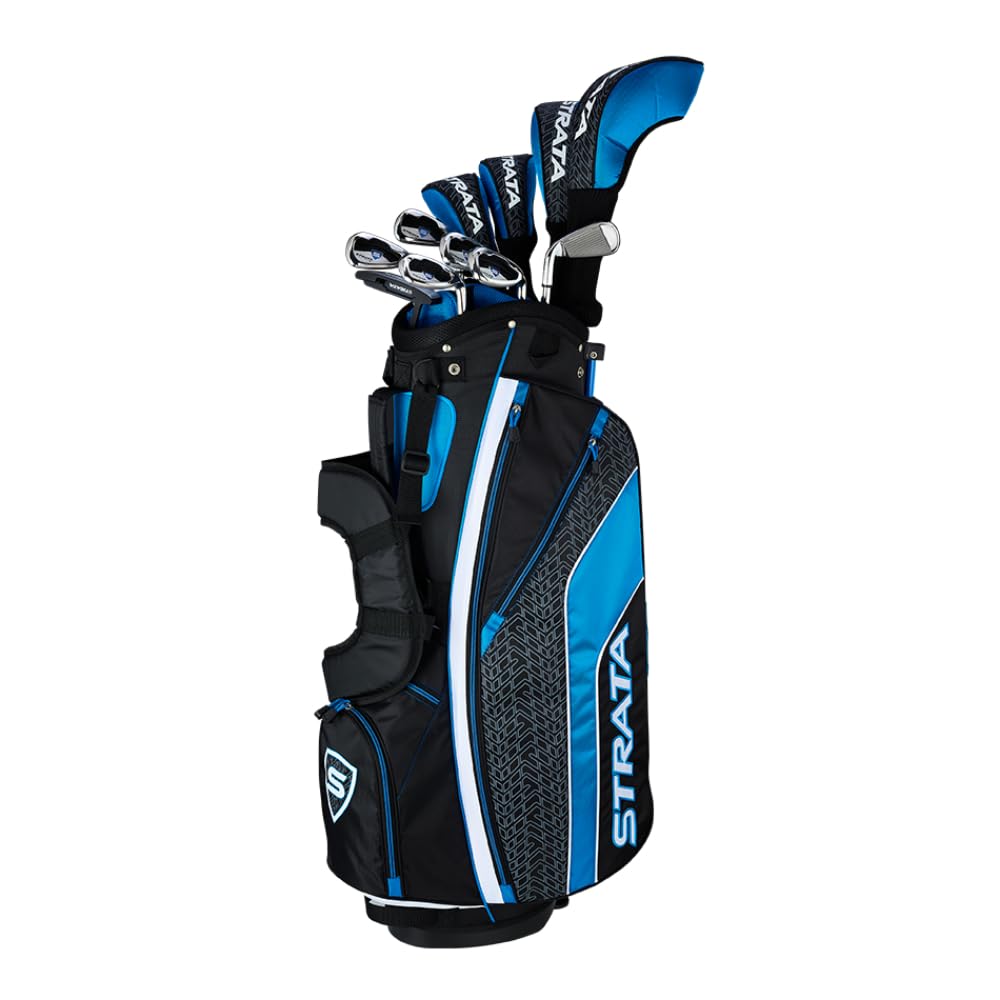 Комплект клюшек Callaway Golf Strata Ultimate 16шт, правая рука, мужской 