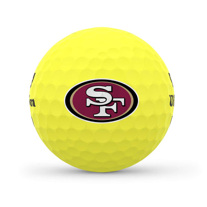 WILSON Staff Duo Soft/Soft+/Мяч для гольфа NFL