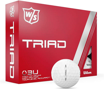 Мячи для гольфа Wilson Staff Triad — 12 шт.