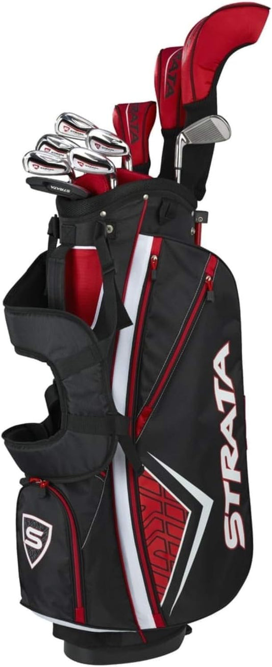 Комплект клюшек Callaway Golf Strata Plus 14шт, правая рука, мужской