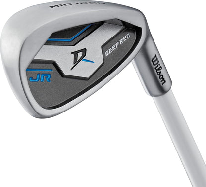 Полные комплекты для гольфа WILSON Teen and Junior Deep Red — для правшей, сумка-стойка 