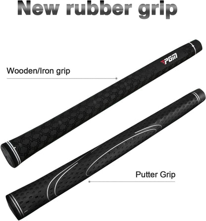 комплет мужской PGM - 12 шт - 3 вуд(#1,3,5), 1 гибрид(#4H), 6 айрон (#5,6,7,8,9,PW), 1 вейдж (52) °), 1 паттер -сумка-подставка