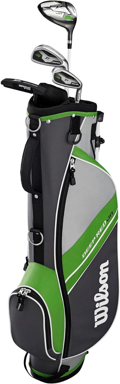 Полный набор для гольфа Wilson Junior Deep Red — возраст 5–8 лет, правша 