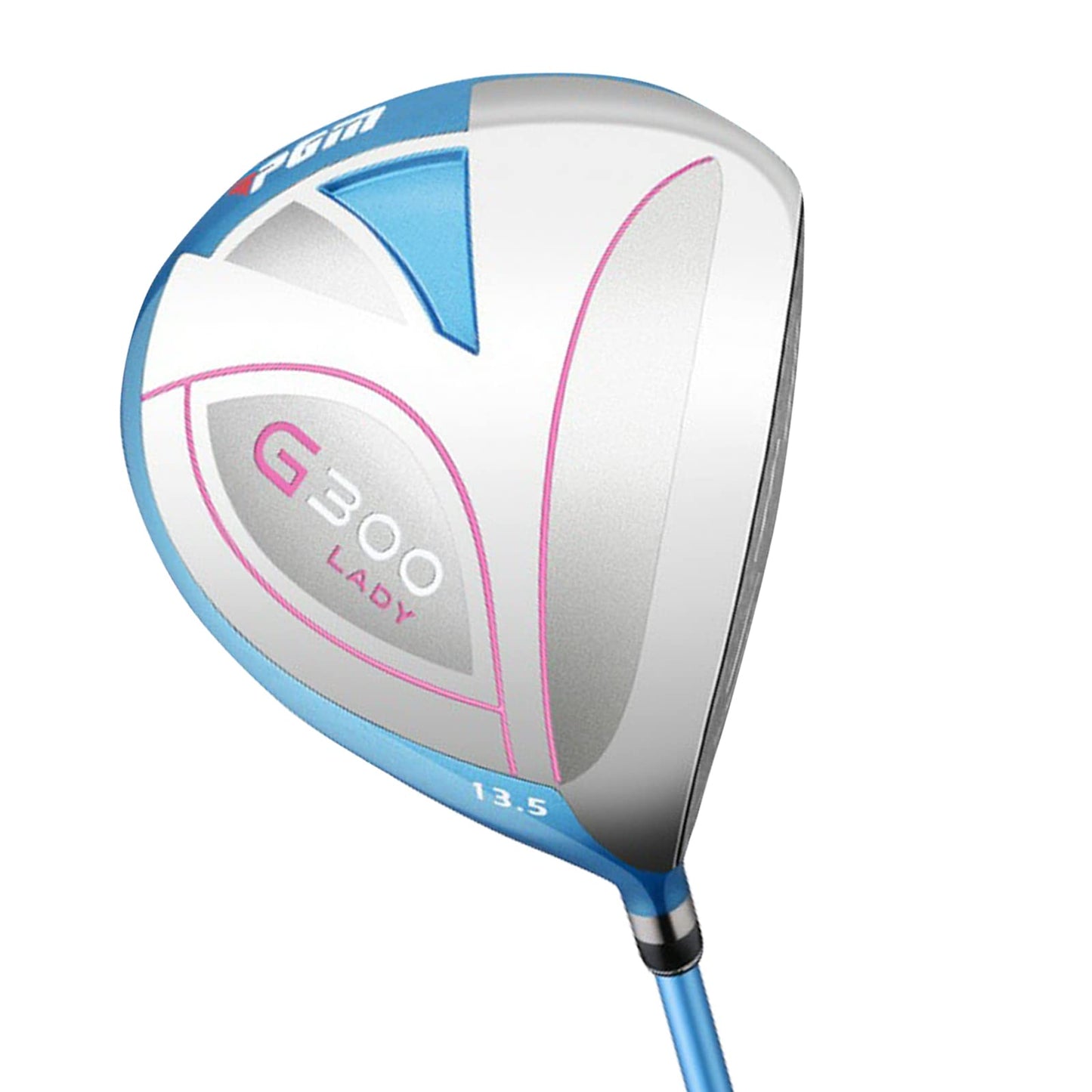 Комплект женский PGM  4 шт - титан, 1 вуд (#1), 2 айрон (#7, SW), 1 паттер с сумка-подставка - правая рука