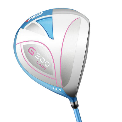 Комплект женский PGM  4 шт - титан, 1 вуд (#1), 2 айрон (#7, SW), 1 паттер с сумка-подставка - правая рука