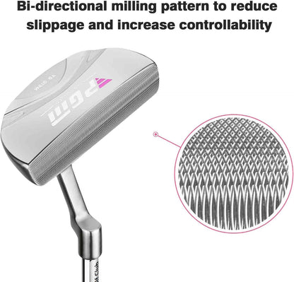 Комплект женский PGM  11 шт - 4 титан вуд (#1,3,5,4H), 6 айрон (#6,7,8,9,PW,SW), 1 паттер, 1 сумка-подставка