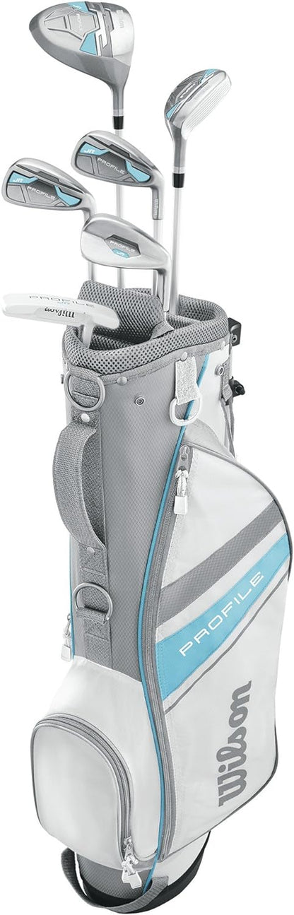 Большой набор для гольфа для девочек Wilson Profile, правая рука 