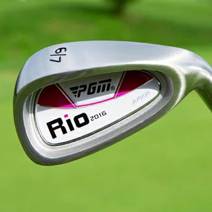 Комплект детский PGM -1 вуд, 2 айрон, 1 паттер, сумка, унисекс