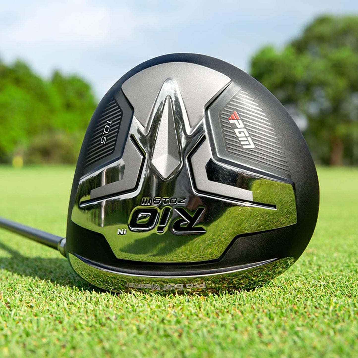 комплет мужской PGM - 12 шт - 3 вуд(#1,3,5), 1 гибрид(#4H), 6 айрон (#5,6,7,8,9,PW), 1 вейдж (52) °), 1 паттер -сумка-подставка