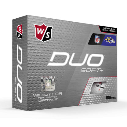 WILSON Staff Duo Soft/Soft+/Мяч для гольфа NFL