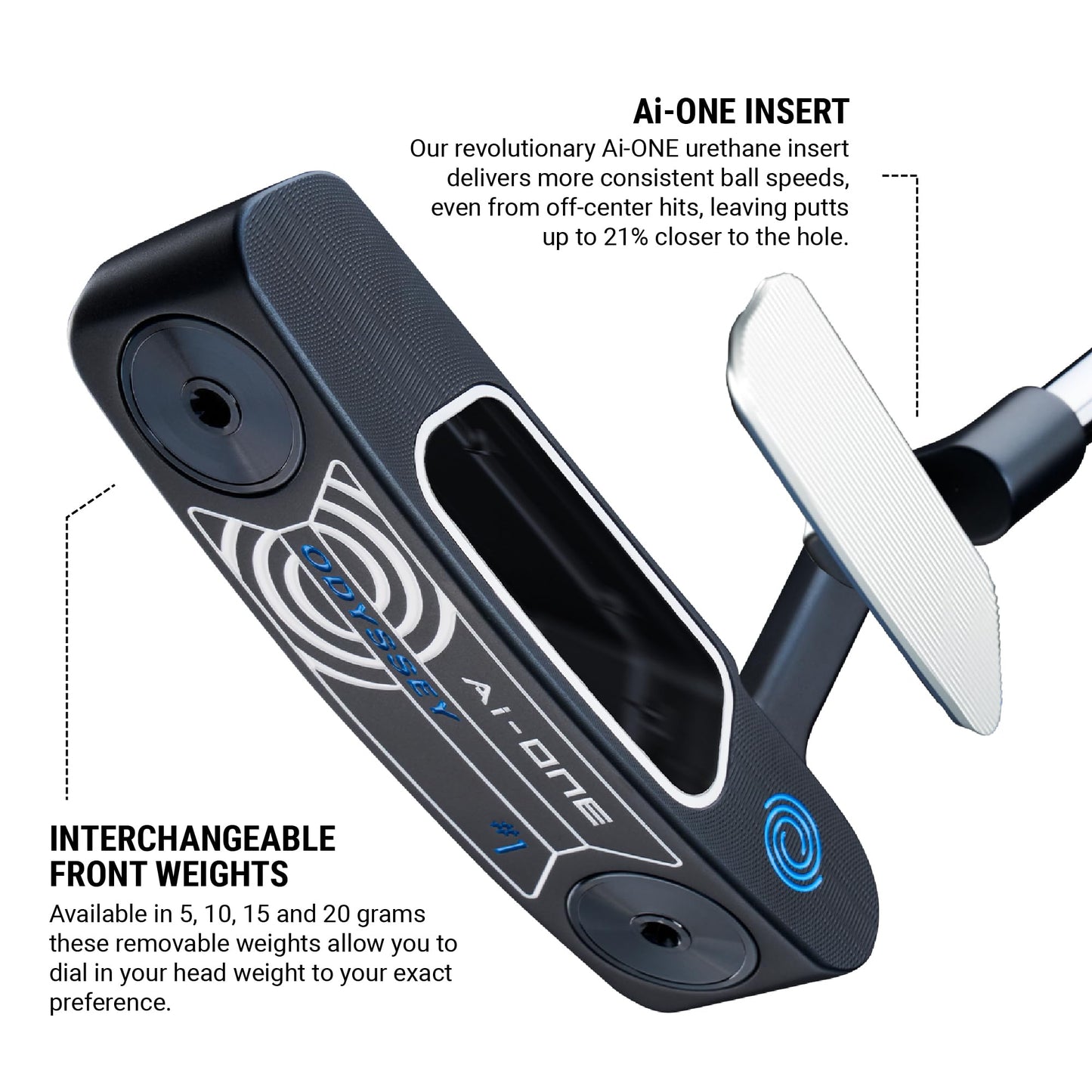 Паттер Odyssey Golf AI-ONE