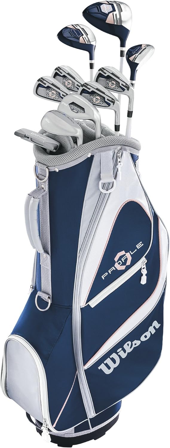 Женский комплект для гольфа Wilson Profile XD с сумкой