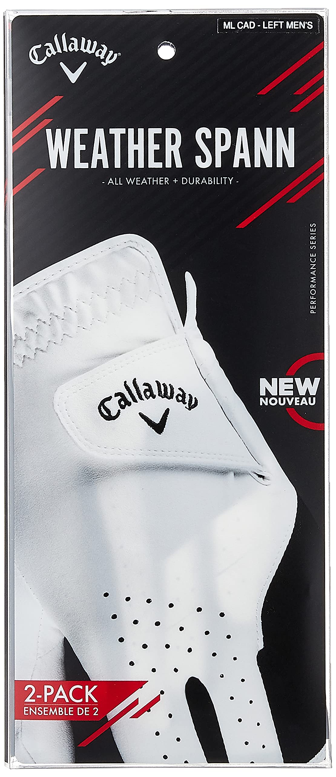 Перчатки Callaway Golf Weather Spann