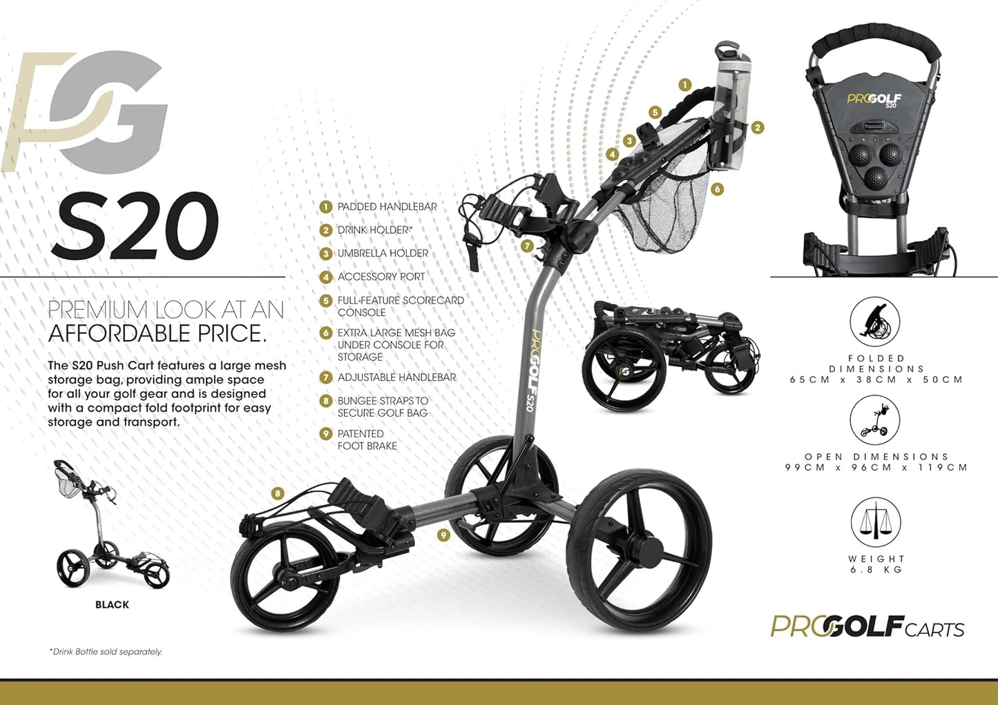 Тележка Pro Golf S20 