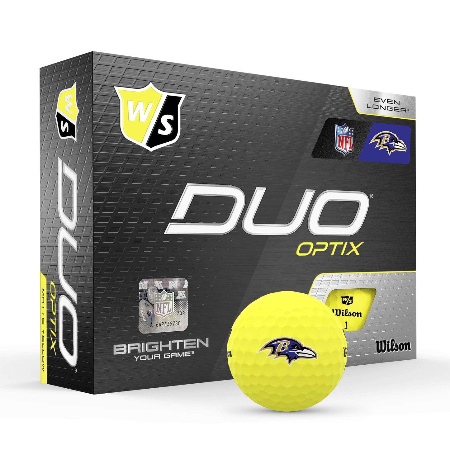 WILSON Staff Duo Soft/Soft+/Мяч для гольфа NFL
