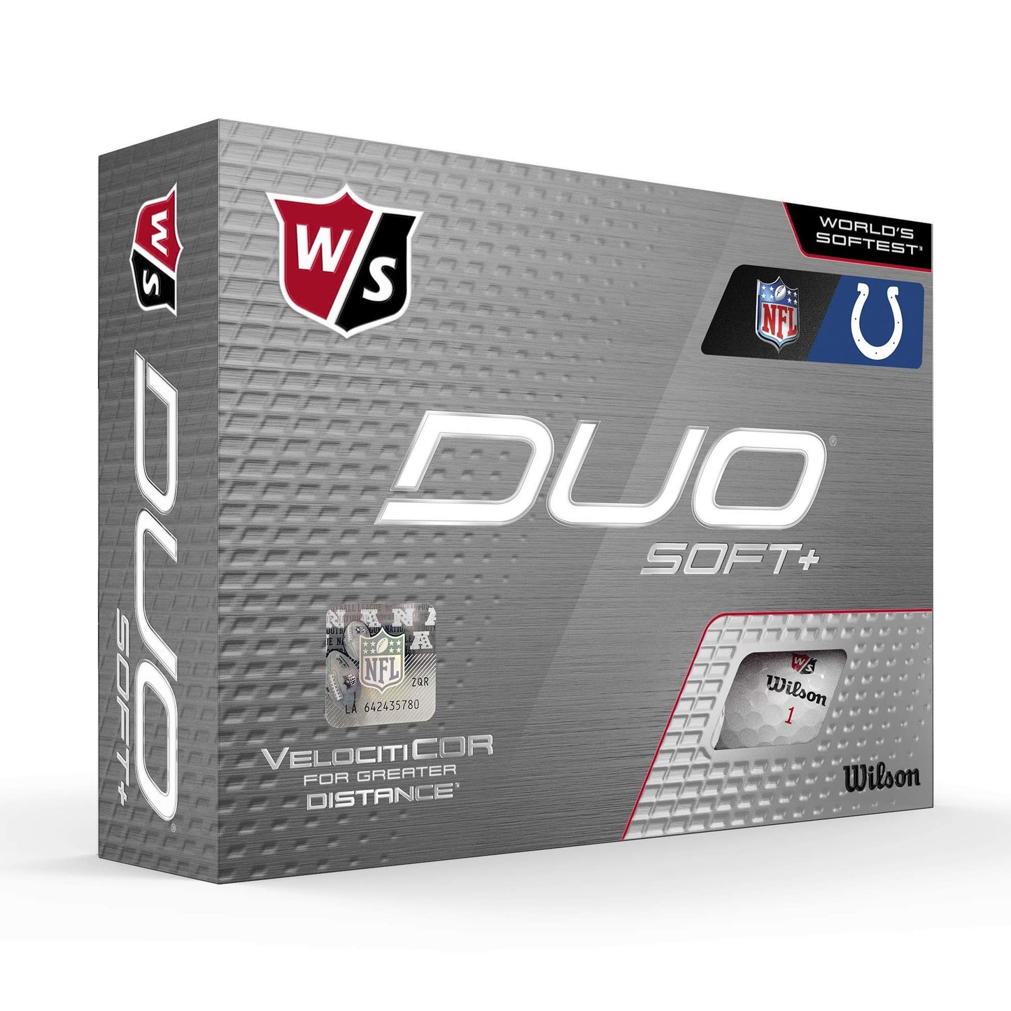 WILSON Staff Duo Soft/Soft+/Мяч для гольфа NFL