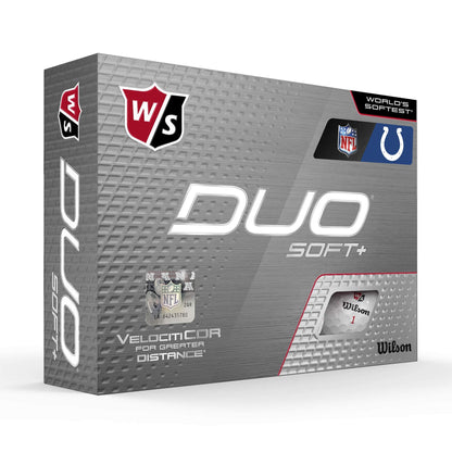 WILSON Staff Duo Soft/Soft+/Мяч для гольфа NFL