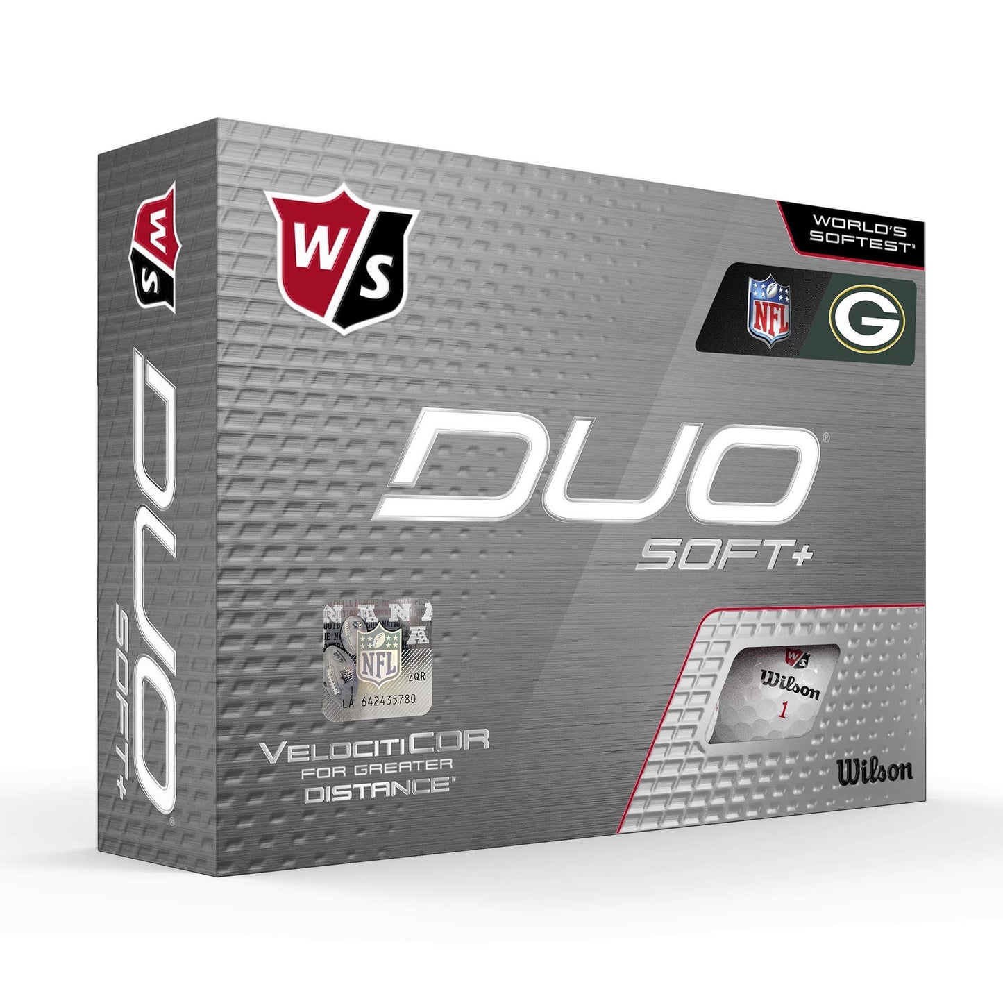 WILSON Staff Duo Soft/Soft+/Мяч для гольфа NFL