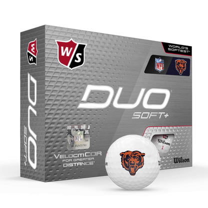 WILSON Staff Duo Soft/Soft+/Мяч для гольфа NFL