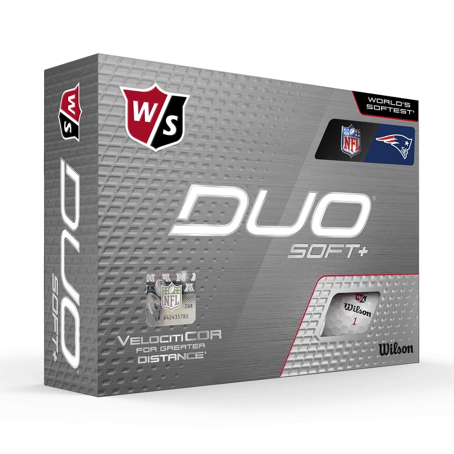 WILSON Staff Duo Soft/Soft+/Мяч для гольфа NFL