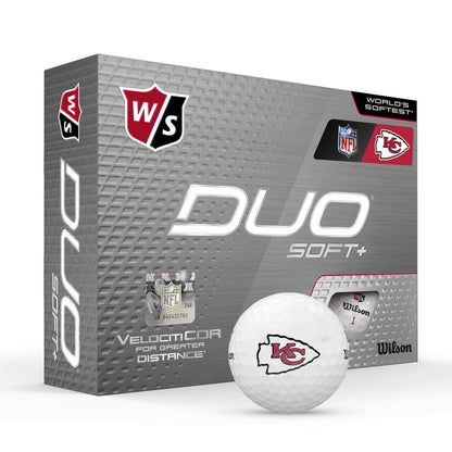 WILSON Staff Duo Soft/Soft+/Мяч для гольфа NFL