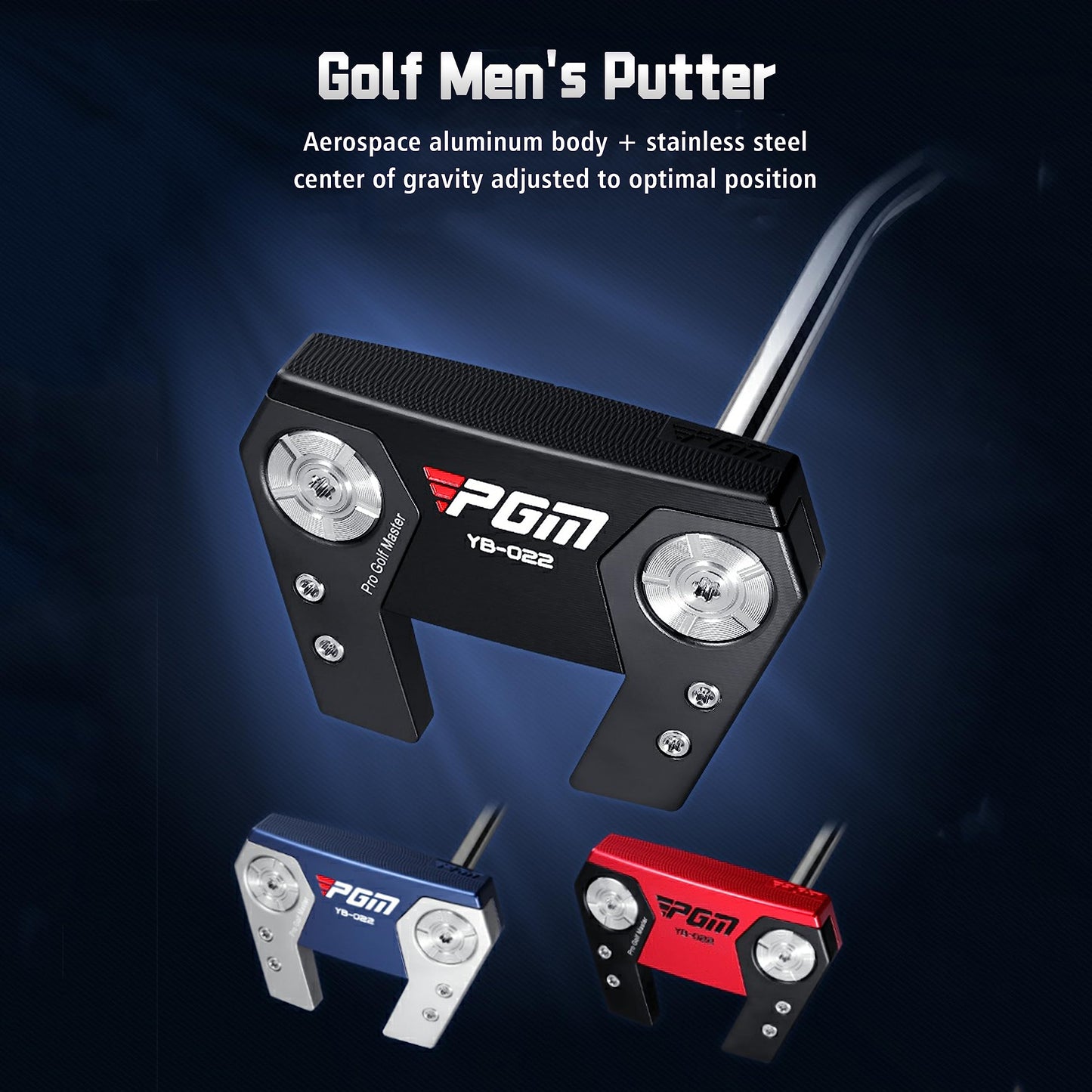 Паттер PGM Golf Standing, сверхнизкий центр тяжести