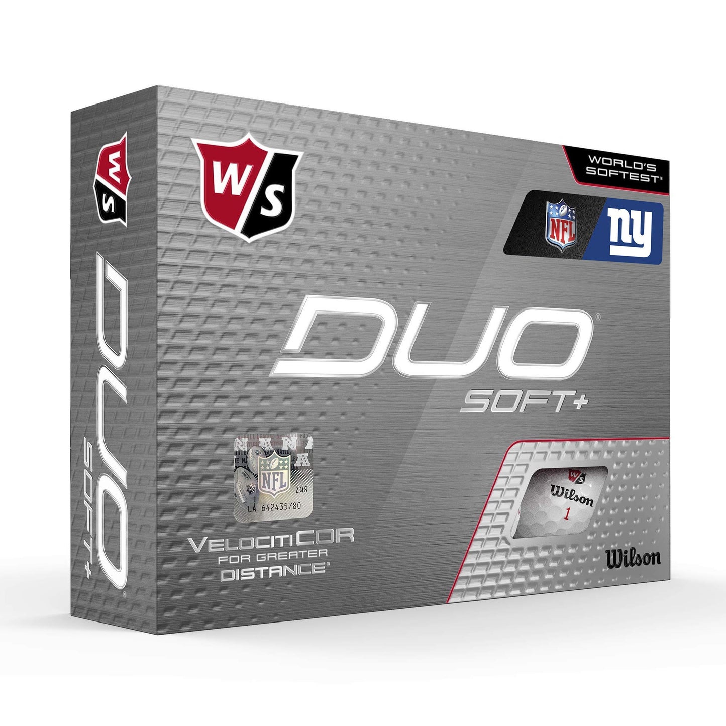 WILSON Staff Duo Soft/Soft+/Мяч для гольфа NFL