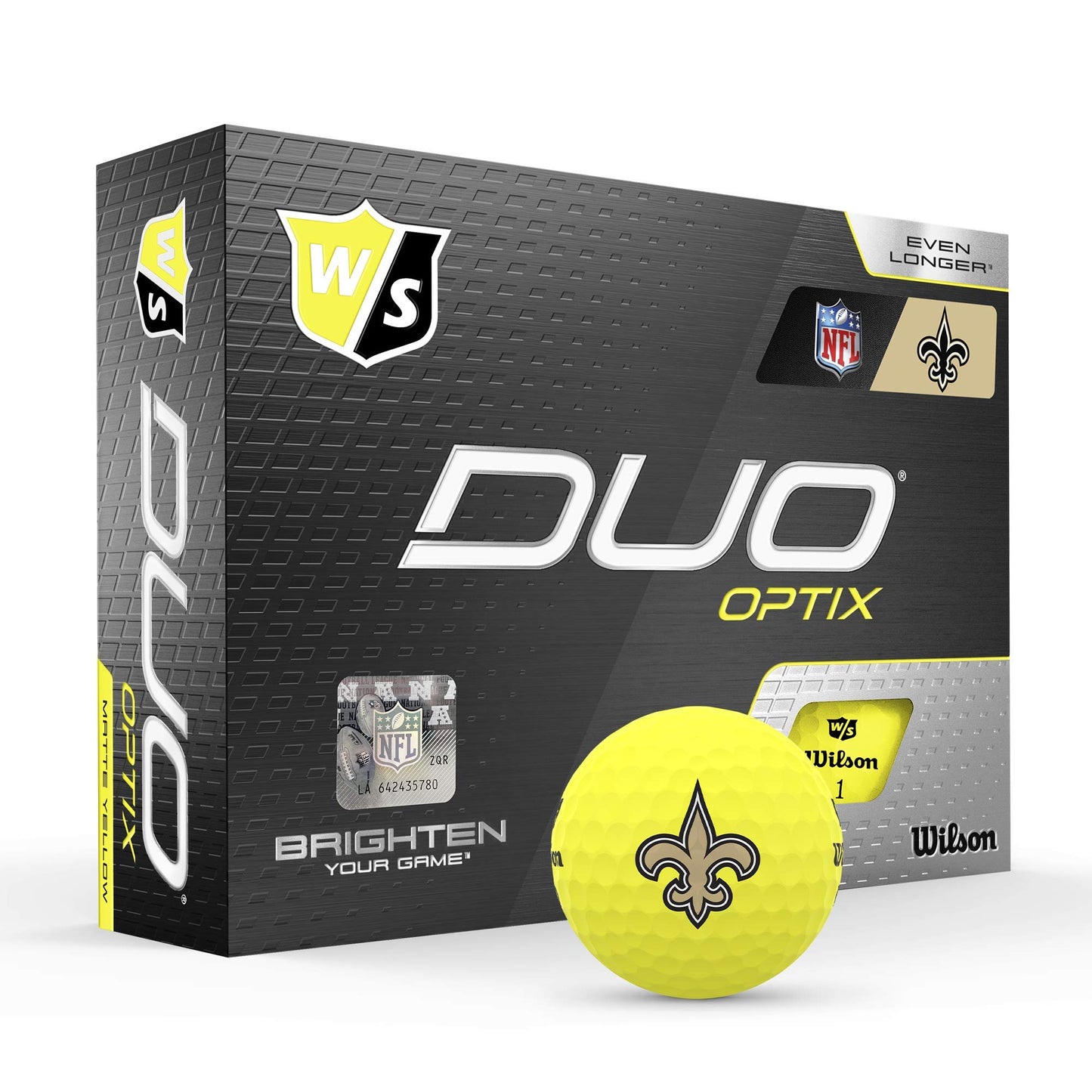 WILSON Staff Duo Soft/Soft+/Мяч для гольфа NFL