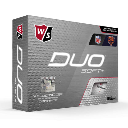 WILSON Staff Duo Soft/Soft+/Мяч для гольфа NFL