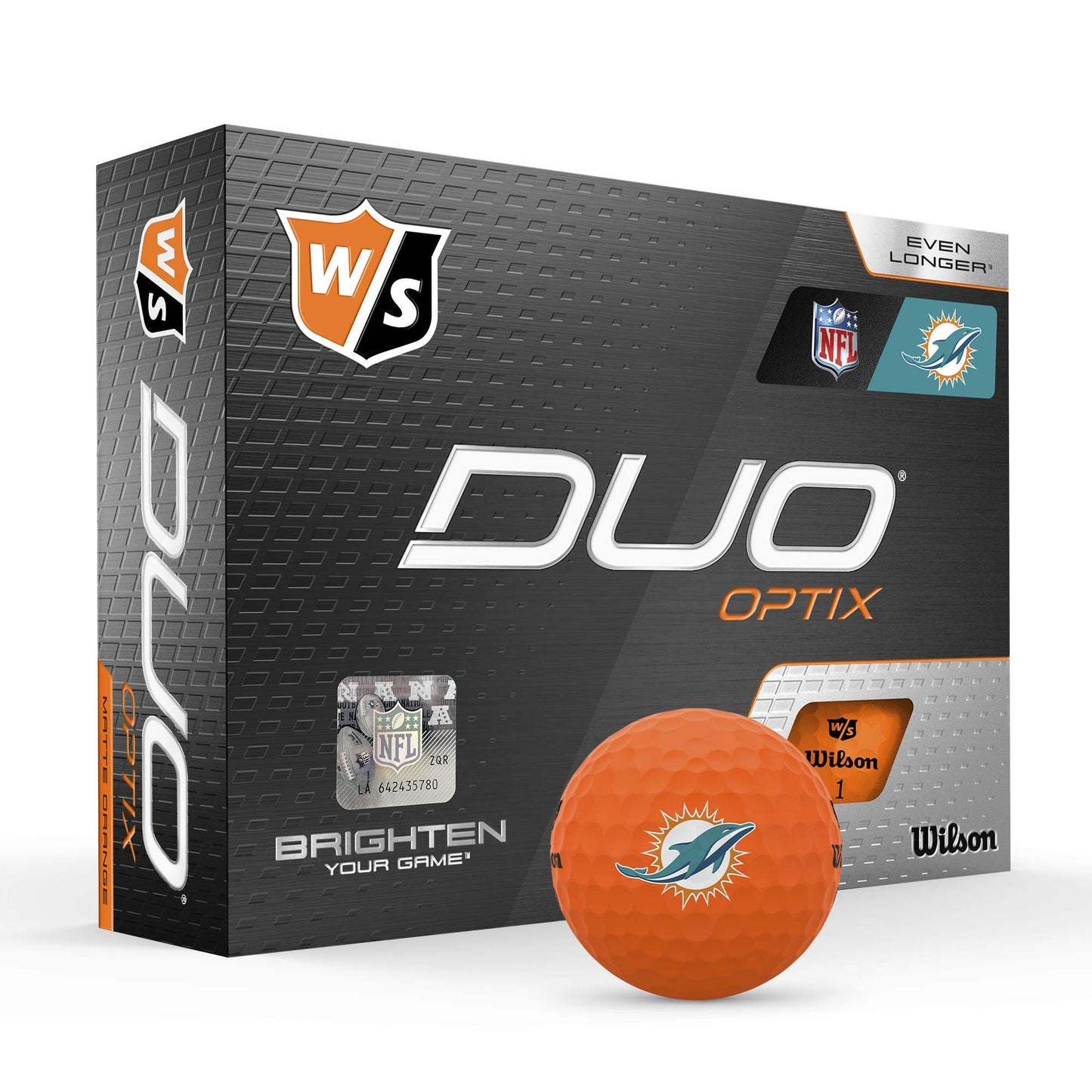 WILSON Staff Duo Soft/Soft+/Мяч для гольфа NFL