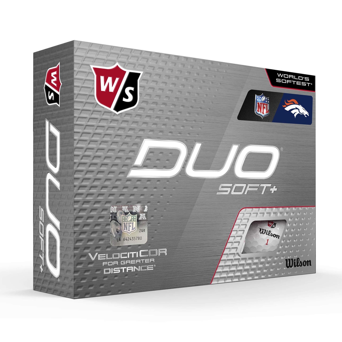 WILSON Staff Duo Soft/Soft+/Мяч для гольфа NFL