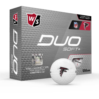 WILSON Staff Duo Soft/Soft+/Мяч для гольфа NFL