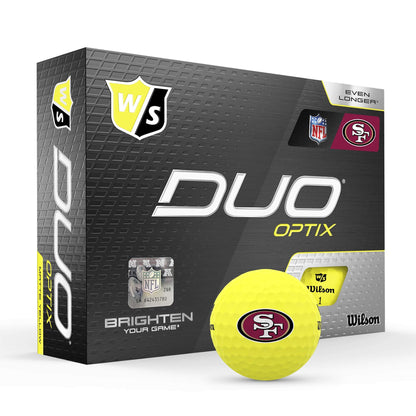 WILSON Staff Duo Soft/Soft+/Мяч для гольфа NFL