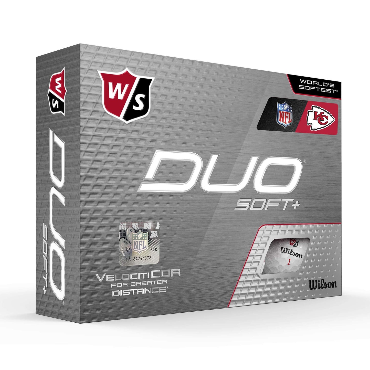 WILSON Staff Duo Soft/Soft+/Мяч для гольфа NFL